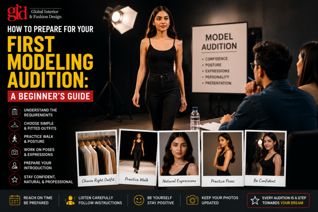 First Modeling Audition